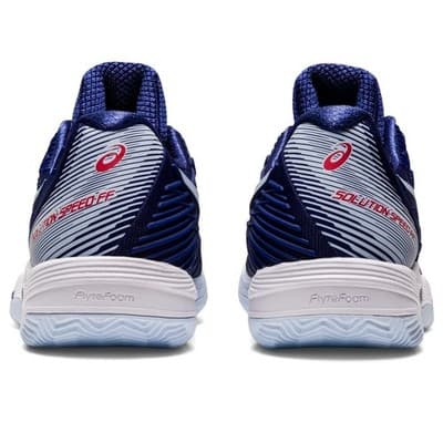 ASICS Women's Solution Speed FF 2 Clay Shoes PU Upper Dive Blue/Soft sky 7 M - Thumbnail 5
