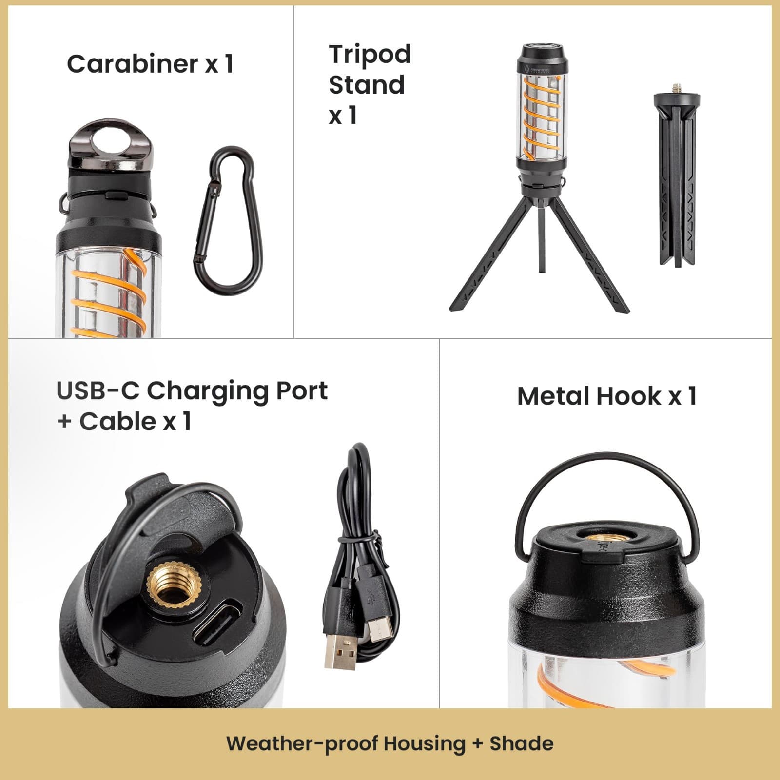 ARROWHEAD OUTDOOR Hornet 90-Lumen 3.5-In 7-Lighting-Modes Rechargeable LED - Thumbnail 2