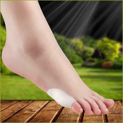 4 Tailor's Bunion Corrector Pad Straightener Separator Cushion Pain Relief Guard - Thumbnail 3