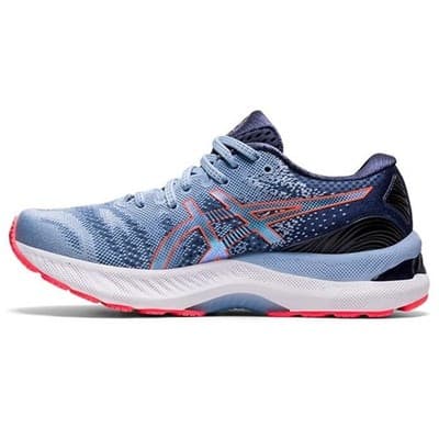 ASICS Women's Gel-Nimbus 23 Running Shoes Mist/Blazing Coral, Size 6 B - Thumbnail 4