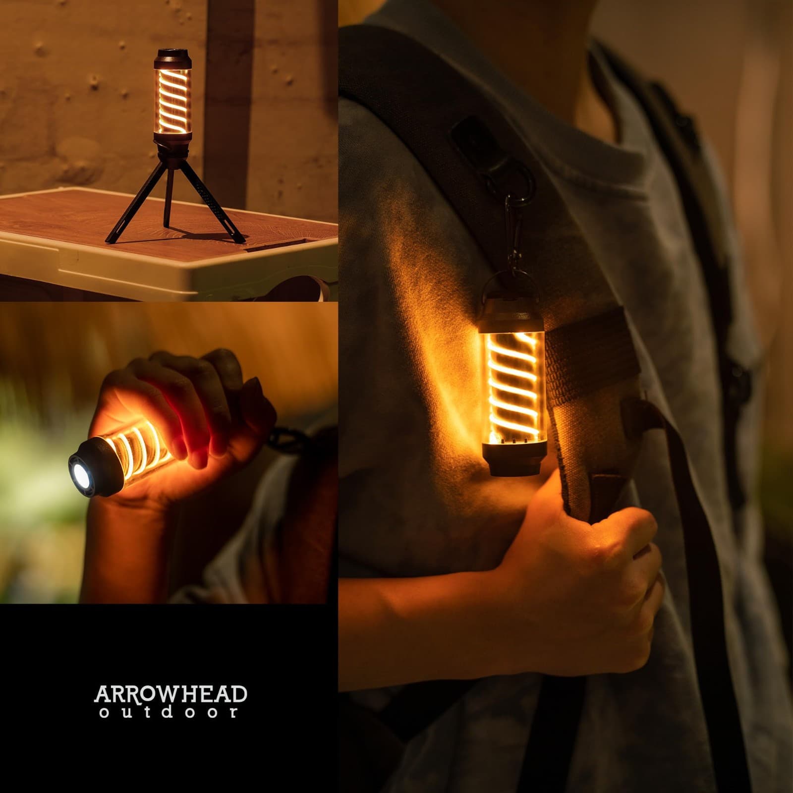 ARROWHEAD OUTDOOR Hornet 90-Lumen 3.5-In 7-Lighting-Modes Rechargeable LED - Thumbnail 5