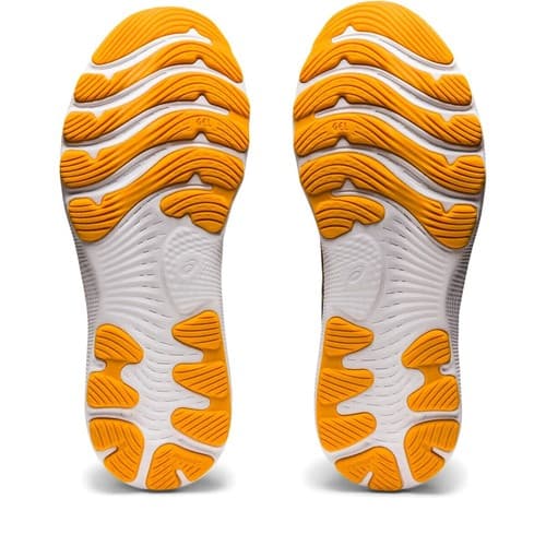 ASICS Gel Nimbus 24 Men's Running Shoes Azure/Amber Size 9.5 M - Thumbnail 7