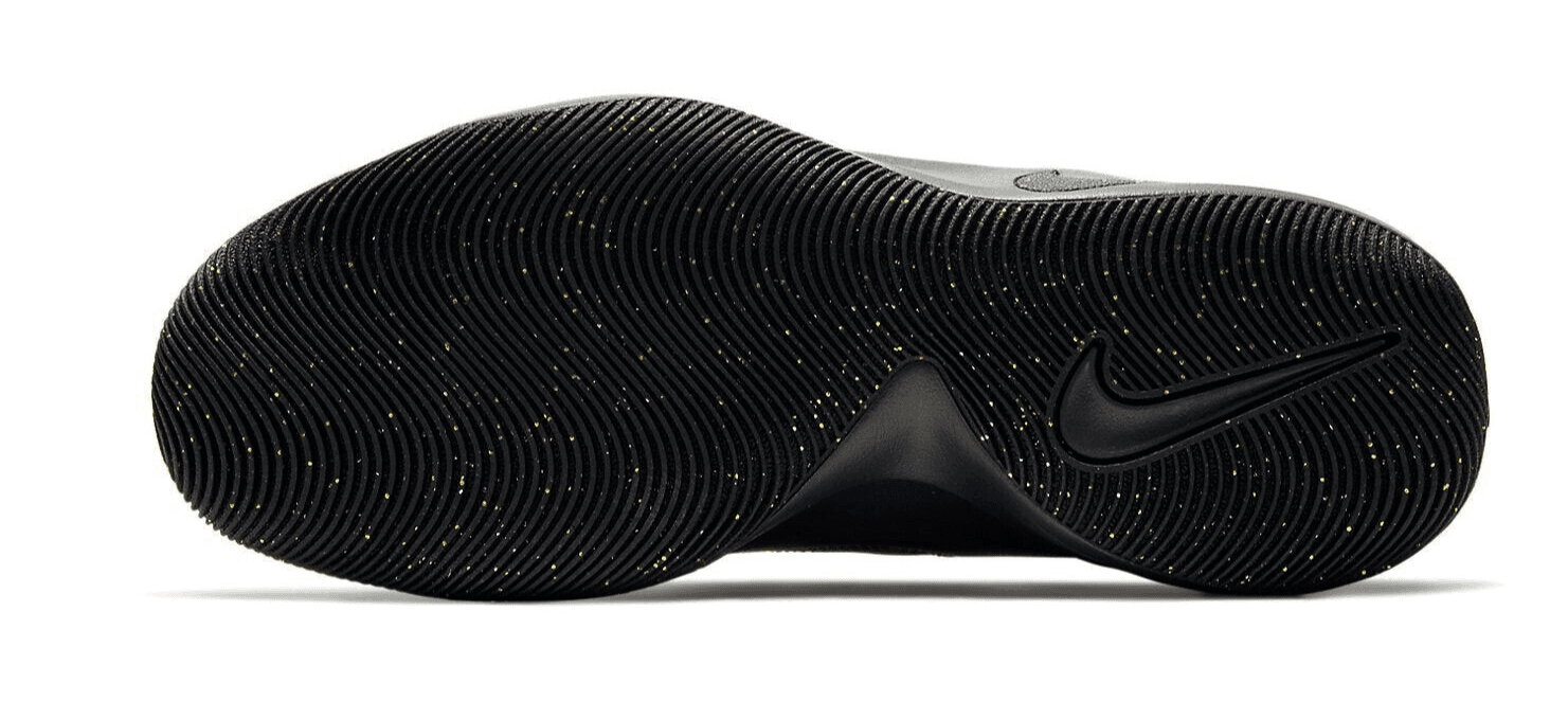 Nike Fly.By Men's Basketball Shoes Mid Black/Gold CD0189 004 Size 9 US - Thumbnail 6