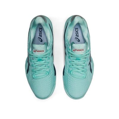 Asics SOLUTION SPEED FF 2 Women Tennis Shoes Clear Blue/Light Indigo size 9.5 B - Thumbnail 6