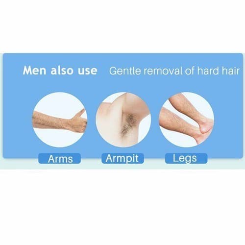 Women's Natural Stop Hair Growth Inhibitor Remover Hair Removal Spray Cream 50ml - Thumbnail 5