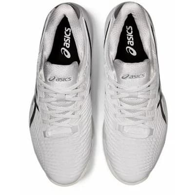 ASICS Men's SOLUTION SPEED FF 2 Tennis Shoes in White/Black 8.5 M - Thumbnail 7