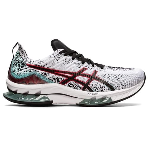 ASICS Kinsei Blast Men's Running Shoes White Black 1011B203-109 Size 8.5 US - Thumbnail 2
