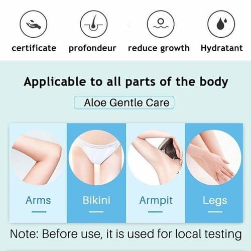 Women's Natural Stop Hair Growth Inhibitor Remover Hair Removal Spray Cream 50ml - Thumbnail 3