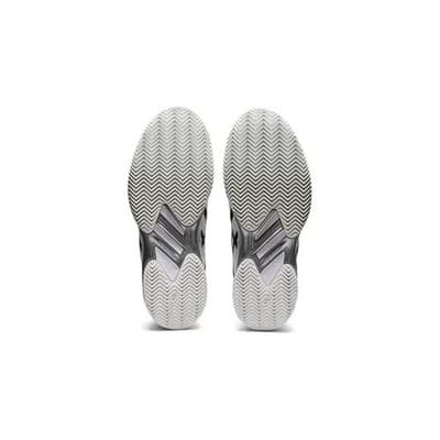 ASICS Men's SOLUTION SPEED FF 2 Tennis Shoes in White/Black 8.5 M - Thumbnail 8