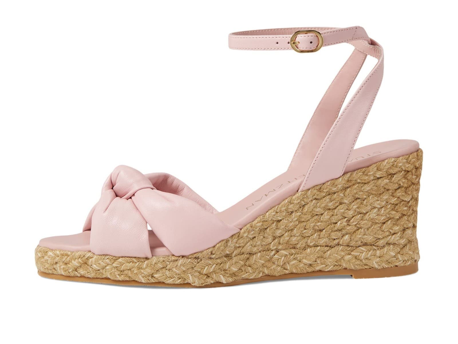 Stuart Weitzman Playa Espadrille Knot Wedge Ballet/Natural 9.5 B - Thumbnail 2