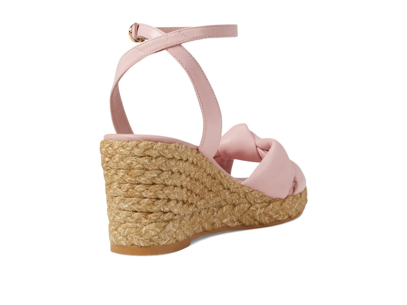 Stuart Weitzman Playa Espadrille Knot Wedge Ballet/Natural 9.5 B - Thumbnail 4