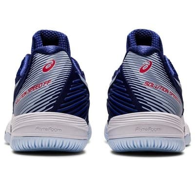 ASICS Women Solution Speed FF 2 Tennis Shoes PU Upper Dive Blue/Soft Sky 8.5 B M - Thumbnail 5