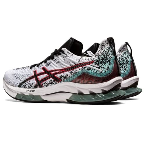 ASICS Kinsei Blast Men's Running Shoes White Black 1011B203-109 Size 8.5 US - Thumbnail 5
