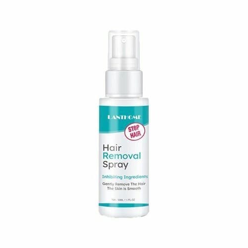 Women's Natural Stop Hair Growth Inhibitor Remover Hair Removal Spray Cream 50ml - Thumbnail 2