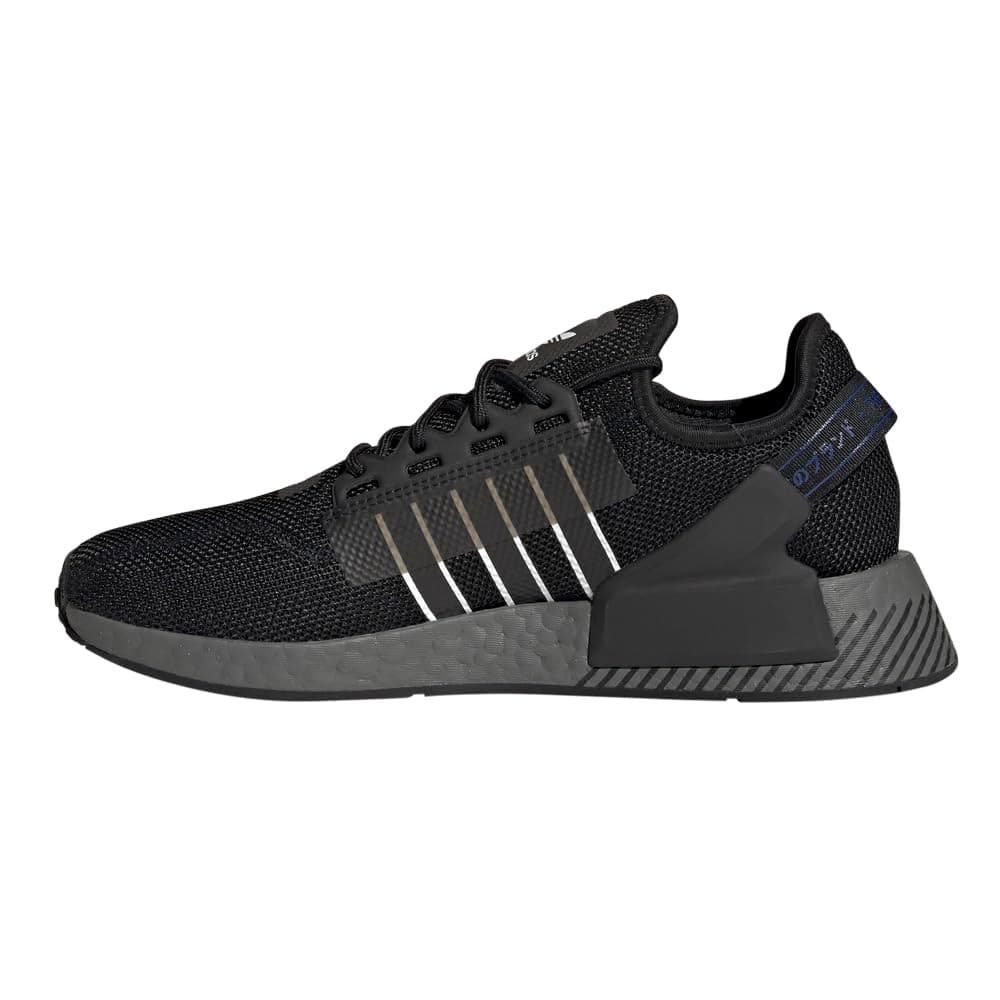 adidas NMD_R1.V2 Black Blue Red Low Top Textile Upper Athletic Sneaker 11 M - Thumbnail 3