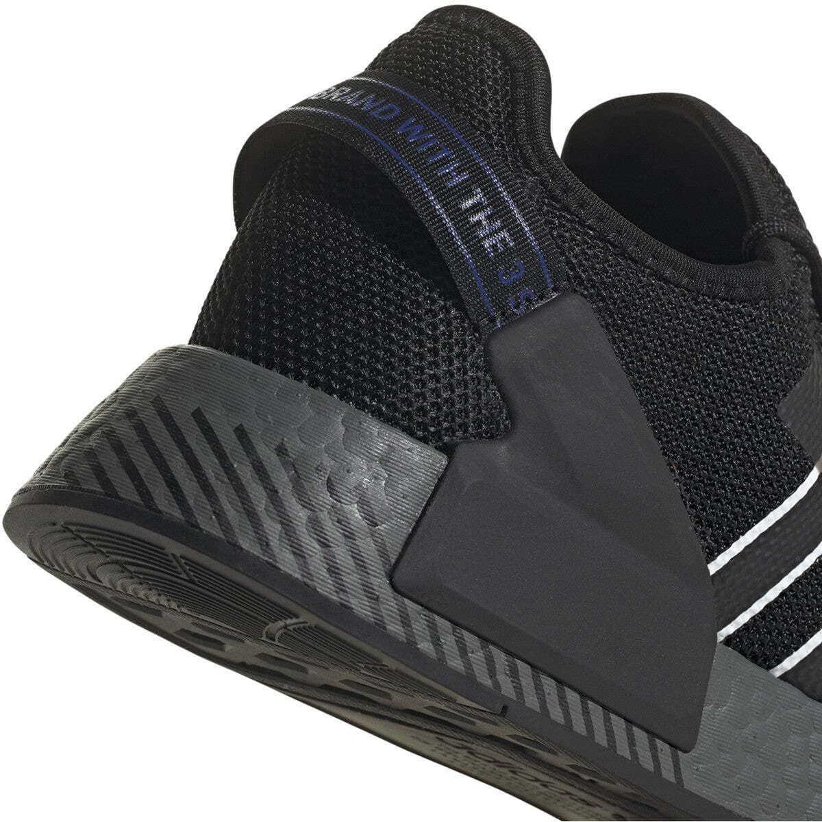 adidas NMD_R1.V2 Black Blue Red Low Top Textile Upper Athletic Sneaker 11 M - Thumbnail 5
