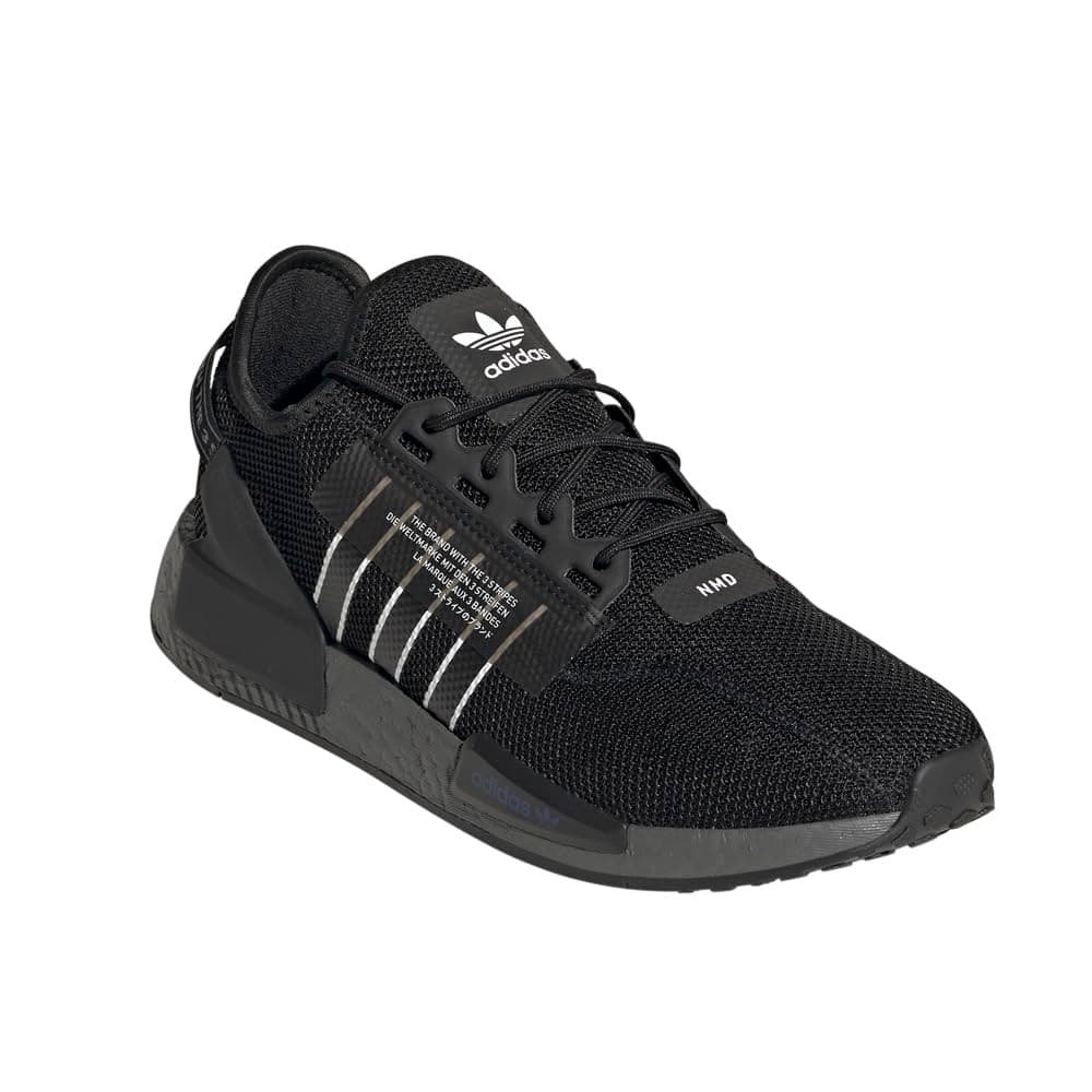 adidas NMD_R1.V2 Black Blue Red Low Top Textile Upper Athletic Sneaker 11 M - Thumbnail 2
