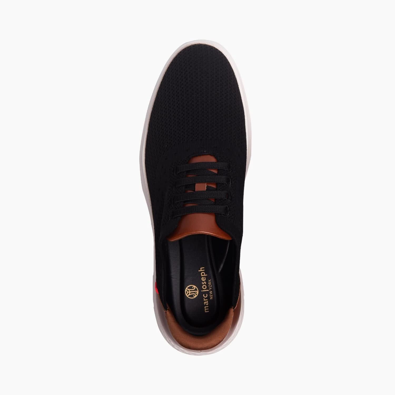 Marc Joseph New York Victory Street Oxford Men's Casual Shoes Black/Brown 8.5 M - Thumbnail 3