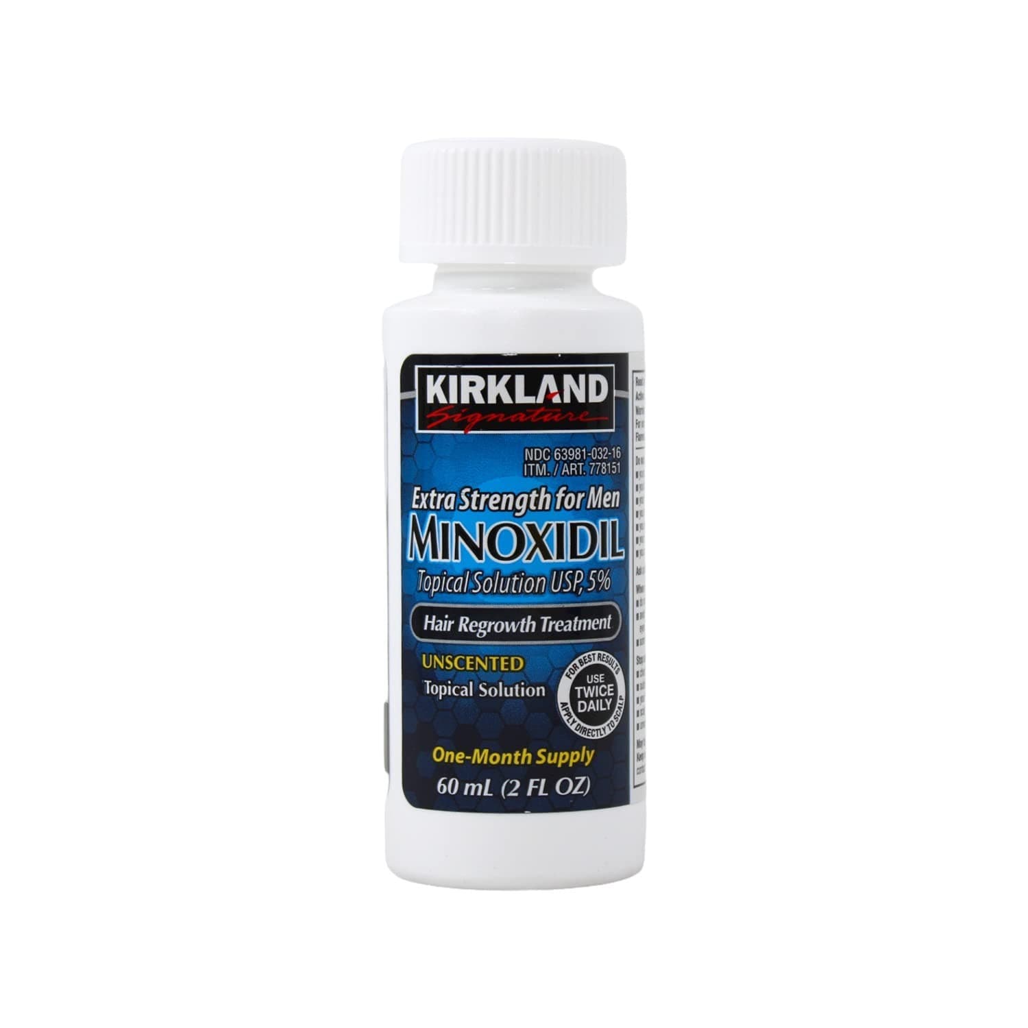 Kirkland Minoxidil 5% Extra Strength Men 6 Month Supply Hair Regrowth - Thumbnail 2