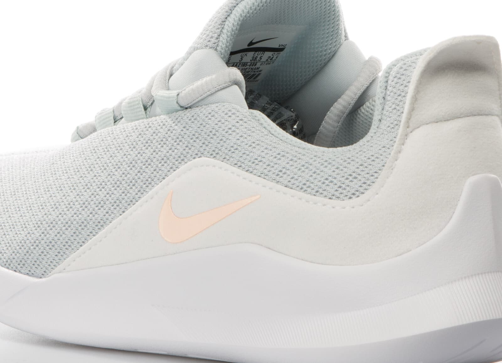 Nike Viale Women’s Pure Platinum Crimson Tint Shoes Sneakers AA2185-006 Size 11 - Thumbnail 3