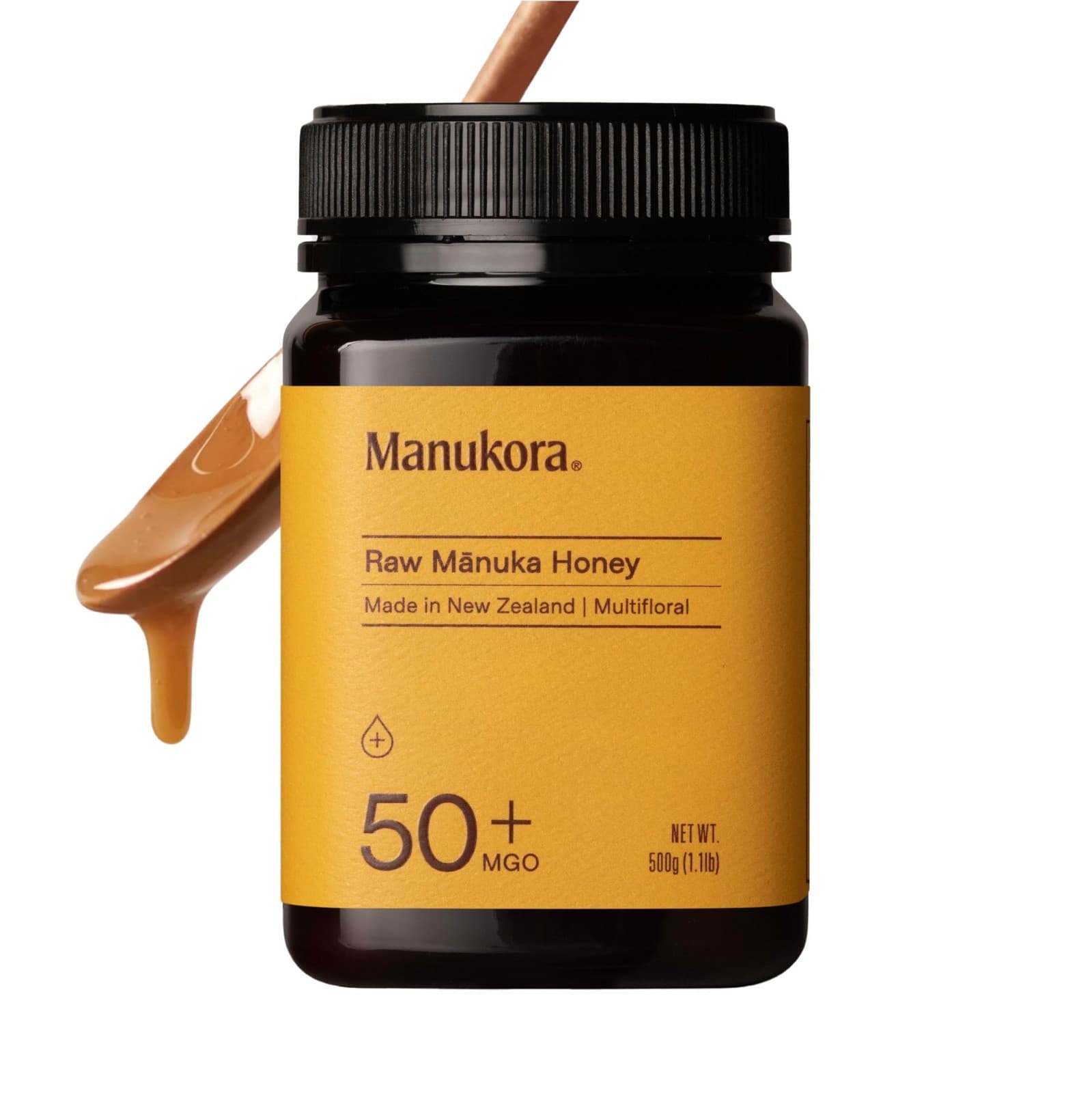 2 Pack Raw Manuka Honey MGO 50+, New Zealand Honey, Non-Gmo, 3Rd-Party Tested, - Image 1