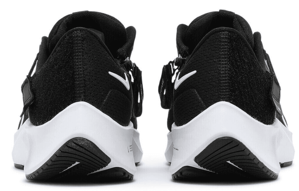Nike Air Zoom Pegasus 38 FlyEase 'Black White' DA6698-001 Women's Shoes 7.5 B - Thumbnail 5