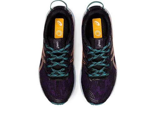 ASICS Women's Fuji Lite 3 Athletic Running Shoes Night Shade/Nova Orange 7 M - Thumbnail 5