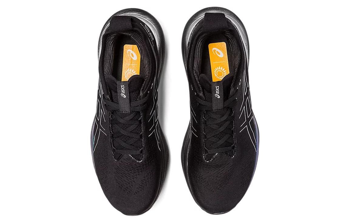Asics GEL-Nimbus 25 platinum Women's 9.5M Running shoes lowtop Black pure silver - Thumbnail 5