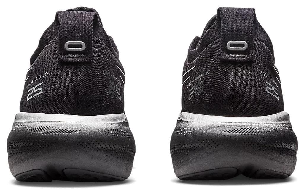 Asics GEL-Nimbus 25 platinum Women's 9.5M Running shoes lowtop Black pure silver - Thumbnail 6