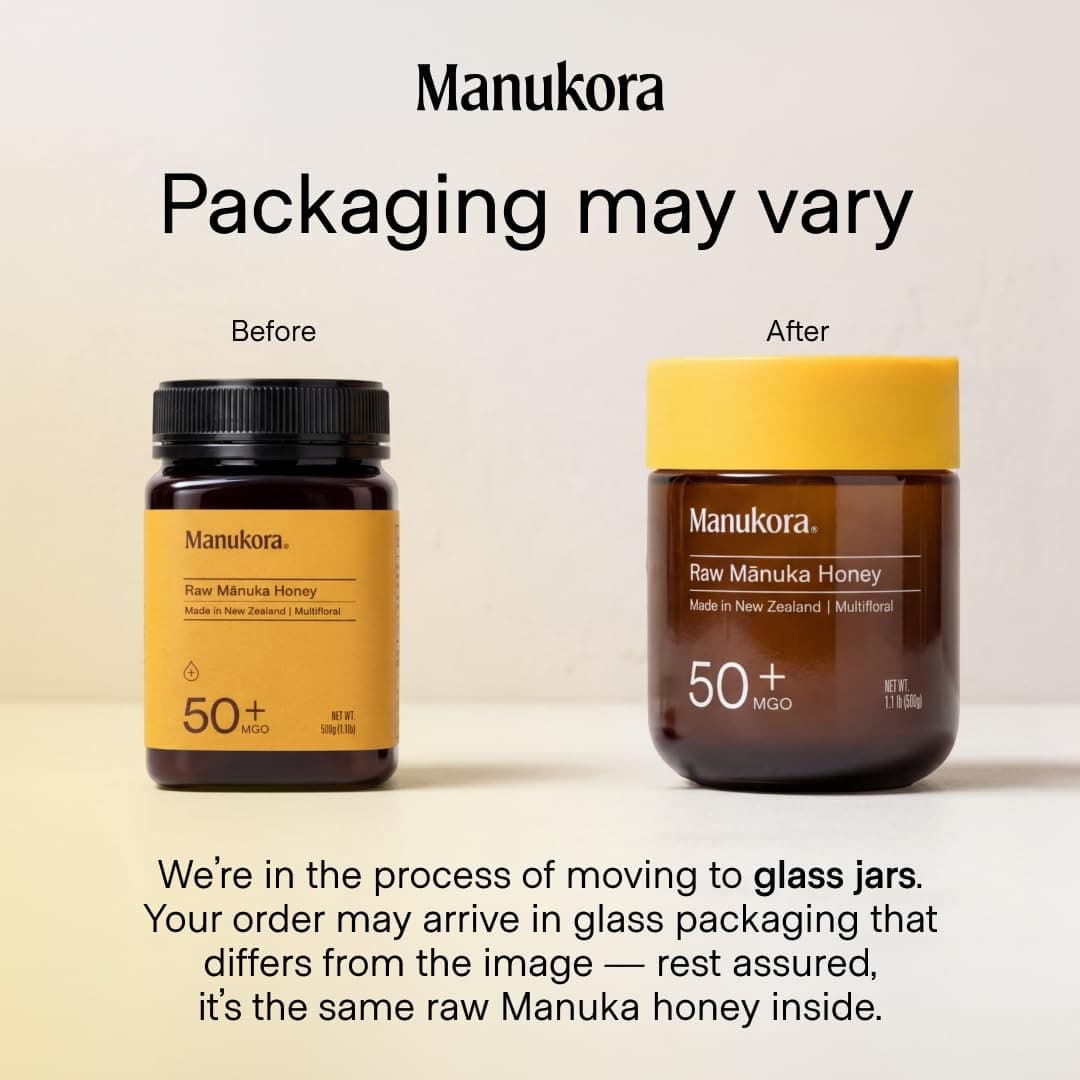 2 Pack Raw Manuka Honey MGO 50+, New Zealand Honey, Non-Gmo, 3Rd-Party Tested, - Thumbnail 7