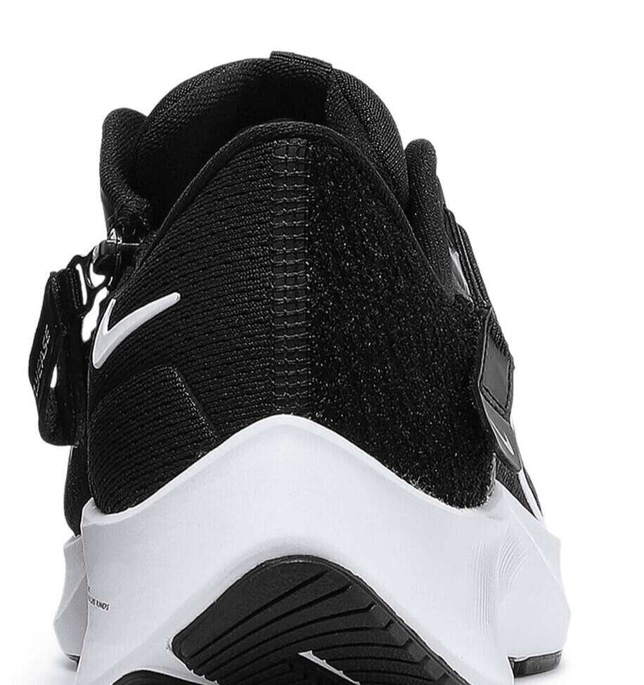 Nike Air Zoom Pegasus 38 FlyEase 'Black White' DA6698-001 Women's Shoes 7.5 B - Thumbnail 6