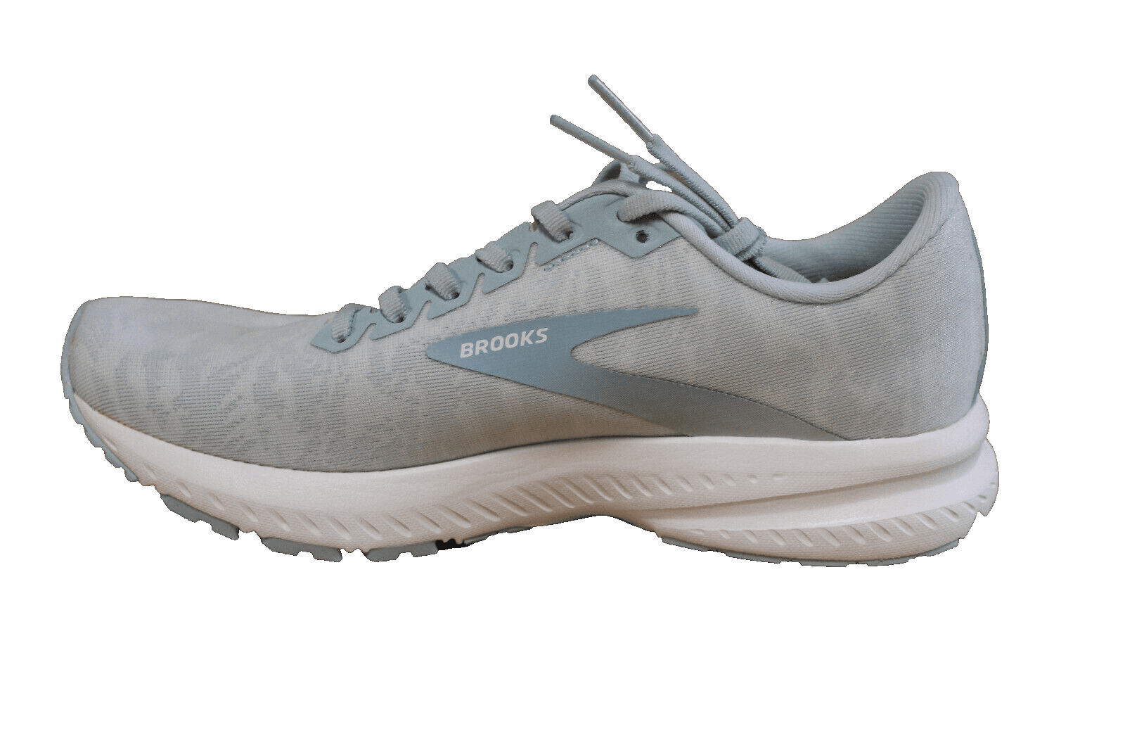 Brooks Womens Launch 7 Running Shoes Winter/Blue/White 8 B M - Thumbnail 3