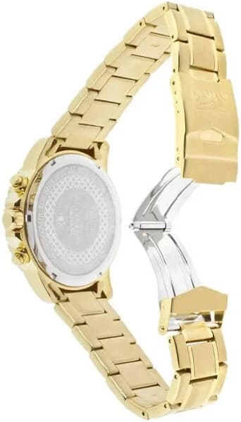 Invicta Specialty Men's quartz chronograph blue dial watch- 45mm, Gold 13785 - Thumbnail 2