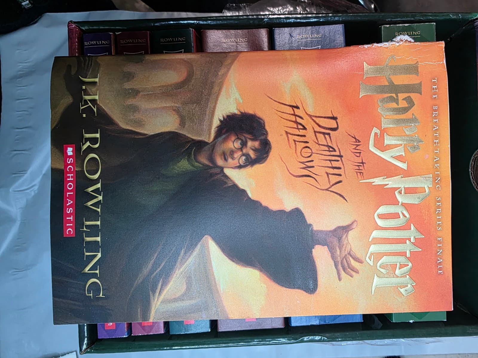 Harry Potter Complete Full 7 Books Childrens Box Set Collection by J K Rowling - Thumbnail 5
