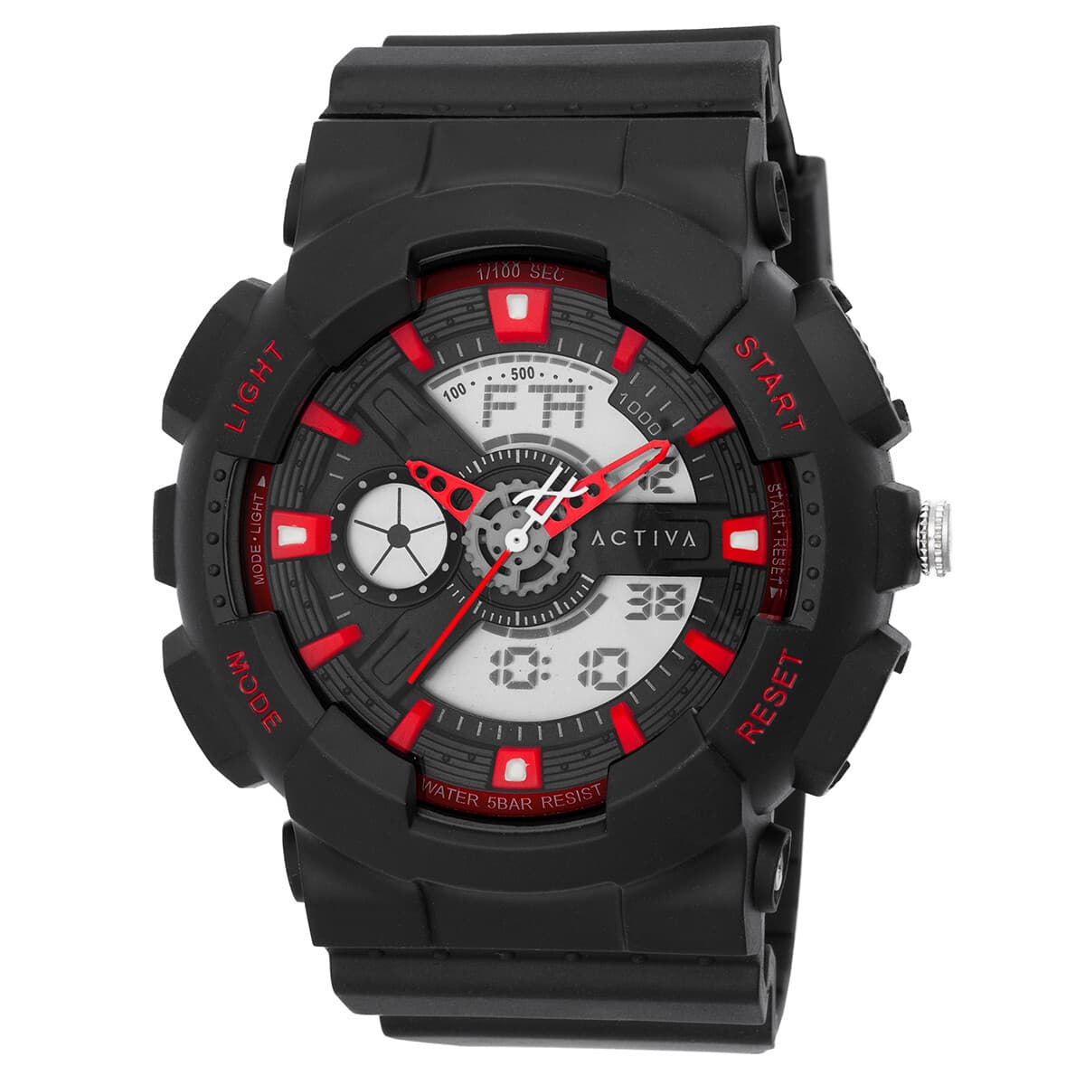 Activa Pixel X Invicta Digital Men's Watch - 50mm. Black (ACW498-001) - Thumbnail 2