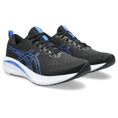 Asics Mens Gel Excite 10 Running Shoes Black /illusion blue Size 9 M - Image 1
