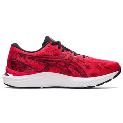 ASICS Men's Gel Cumulus 23 Running Shoes, Electric RED/Black 9 M - Thumbnail 2