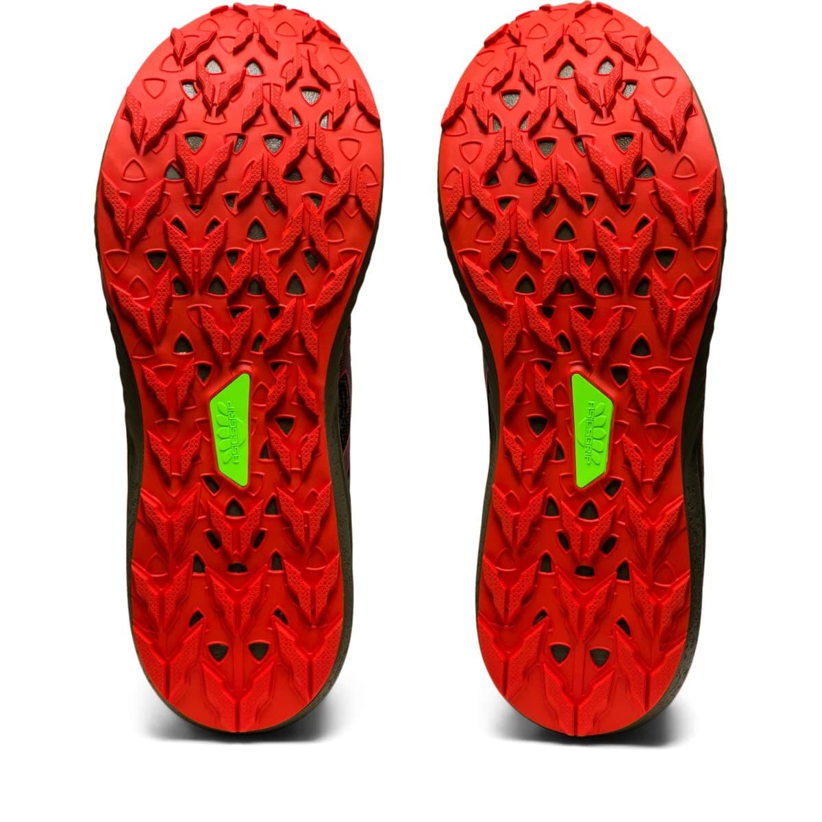 ASICS Men's Fuji Lite 3 Athletic Running Shoes, Mantle Green/Cherry Tomato 14 M - Thumbnail 7