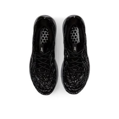 ASICS MEN's Gel-Nimbus 24 Mk Platform Knit Black/Black 7 US (M) - Thumbnail 6
