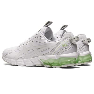 ASICS GEL QUANTUM 90 Women Running shoes White/Glacier Grey Size 7.5 B - Thumbnail 4