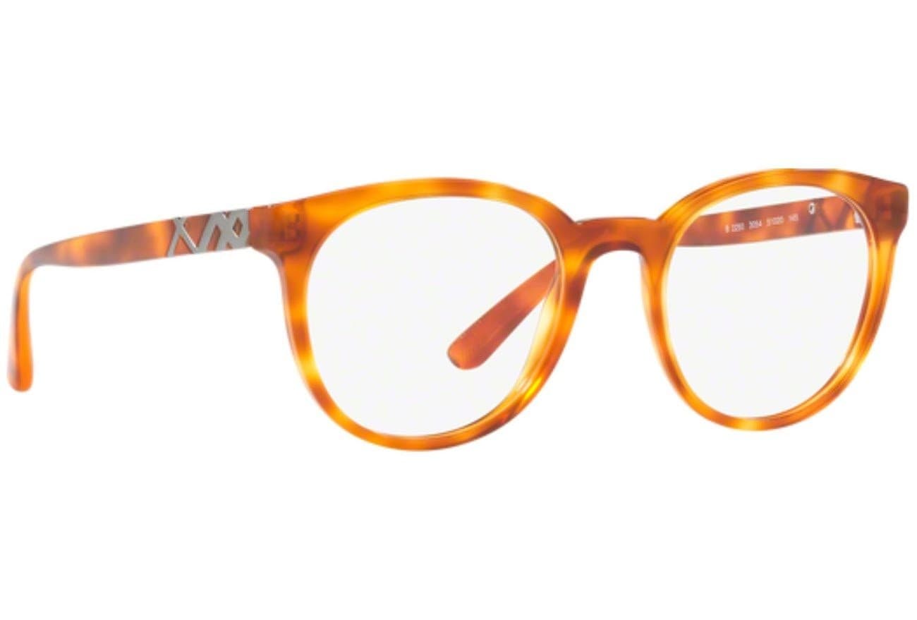 Burberry BE2250 Eyeglass Frames 3054-51 Light Havana 51-20-145 - Thumbnail 7