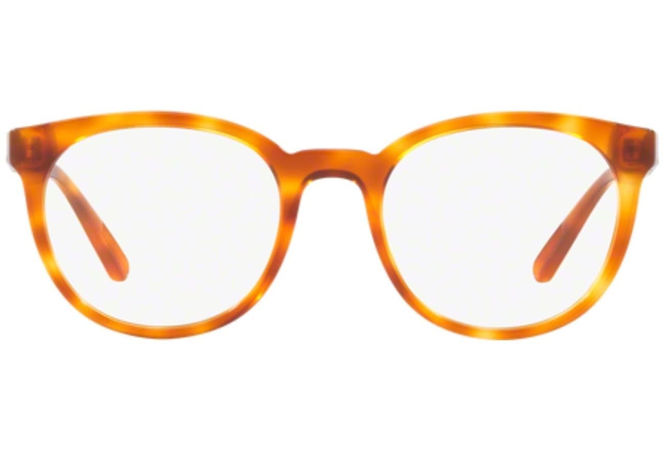 Burberry BE2250 Eyeglass Frames 3054-51 Light Havana 51-20-145 - Thumbnail 2
