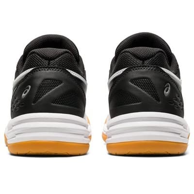 ASICS Women's Upcourt 4 Volleyball Shoes, White/Black US 9.5 - Thumbnail 4