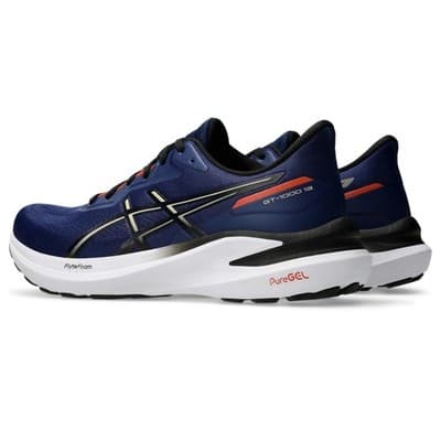 Asics GT-1000 13 Mens Running Shoes, Size 8.5 M, Blue Expanse/Feather Grey - Thumbnail 4