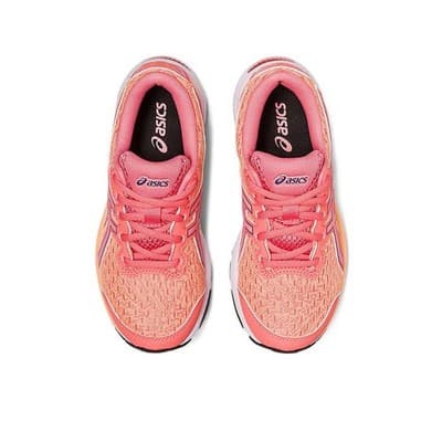 ASICS Kid's Gel-Cumulus 24 Grade School Running Shoes, Papaya/Dusty Purple 6 B - Thumbnail 6