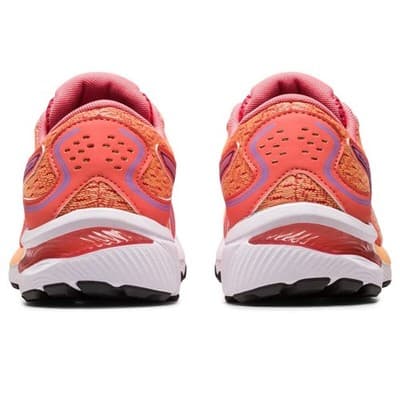 ASICS Kid's Gel-Cumulus 24 Grade School Running Shoes, Papaya/Dusty Purple 6 B - Thumbnail 5