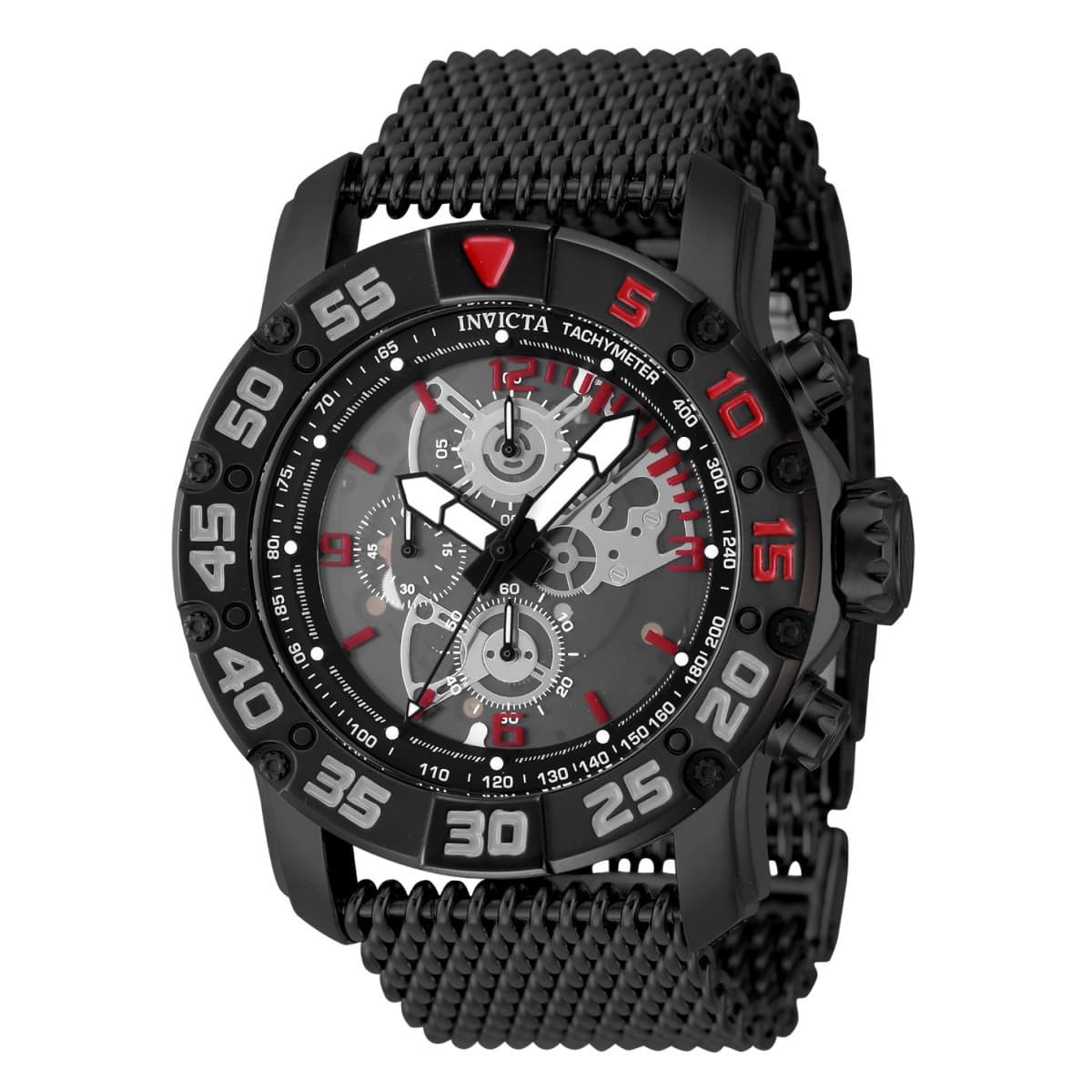 Invicta Racing JM Limited Edition Men's Watch - 48mm. Black. Red - Image 1