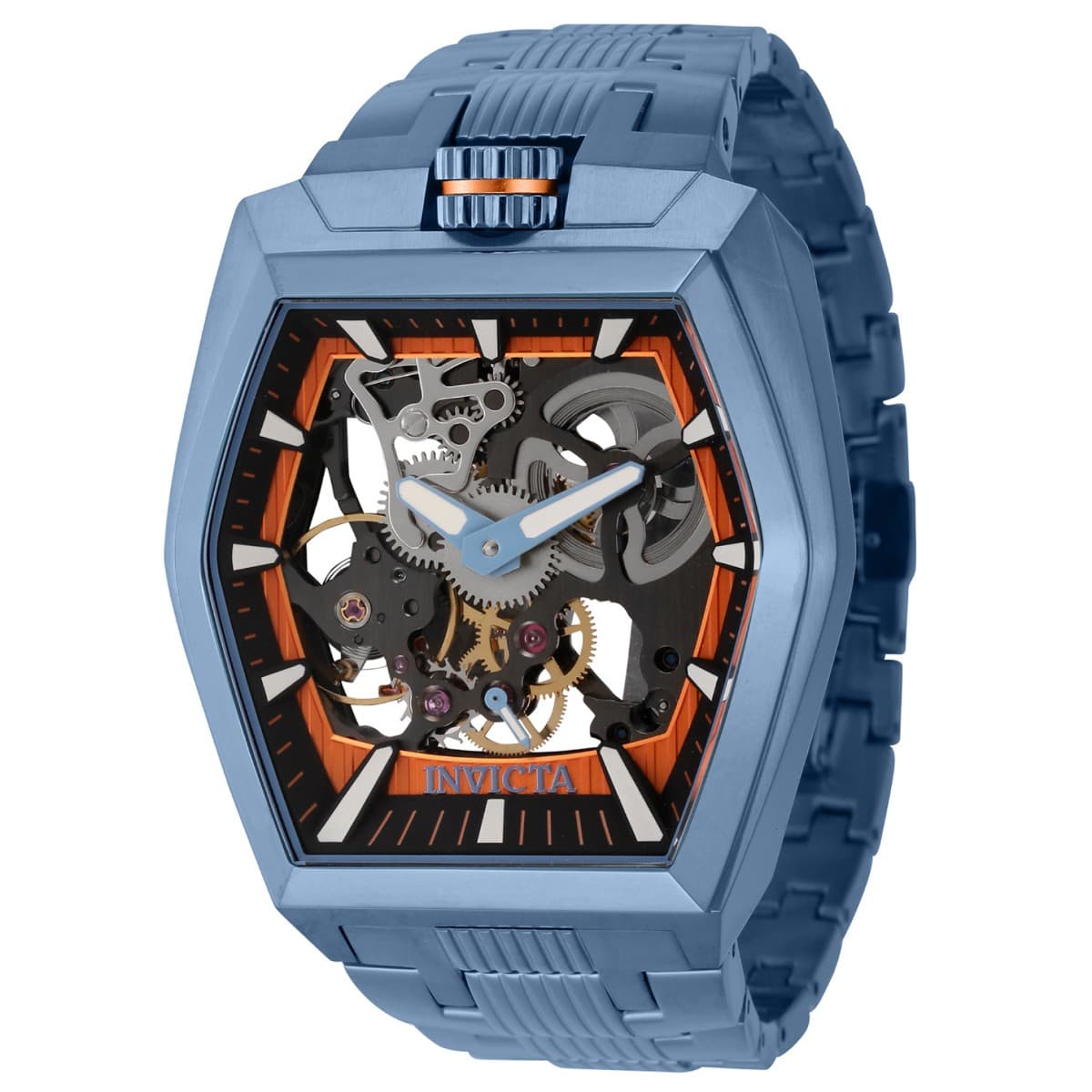 Invicta Akula Stealth Legion Mechanical Men's Watch w/ Skeleton Dial - 48mm Blue - Image 1