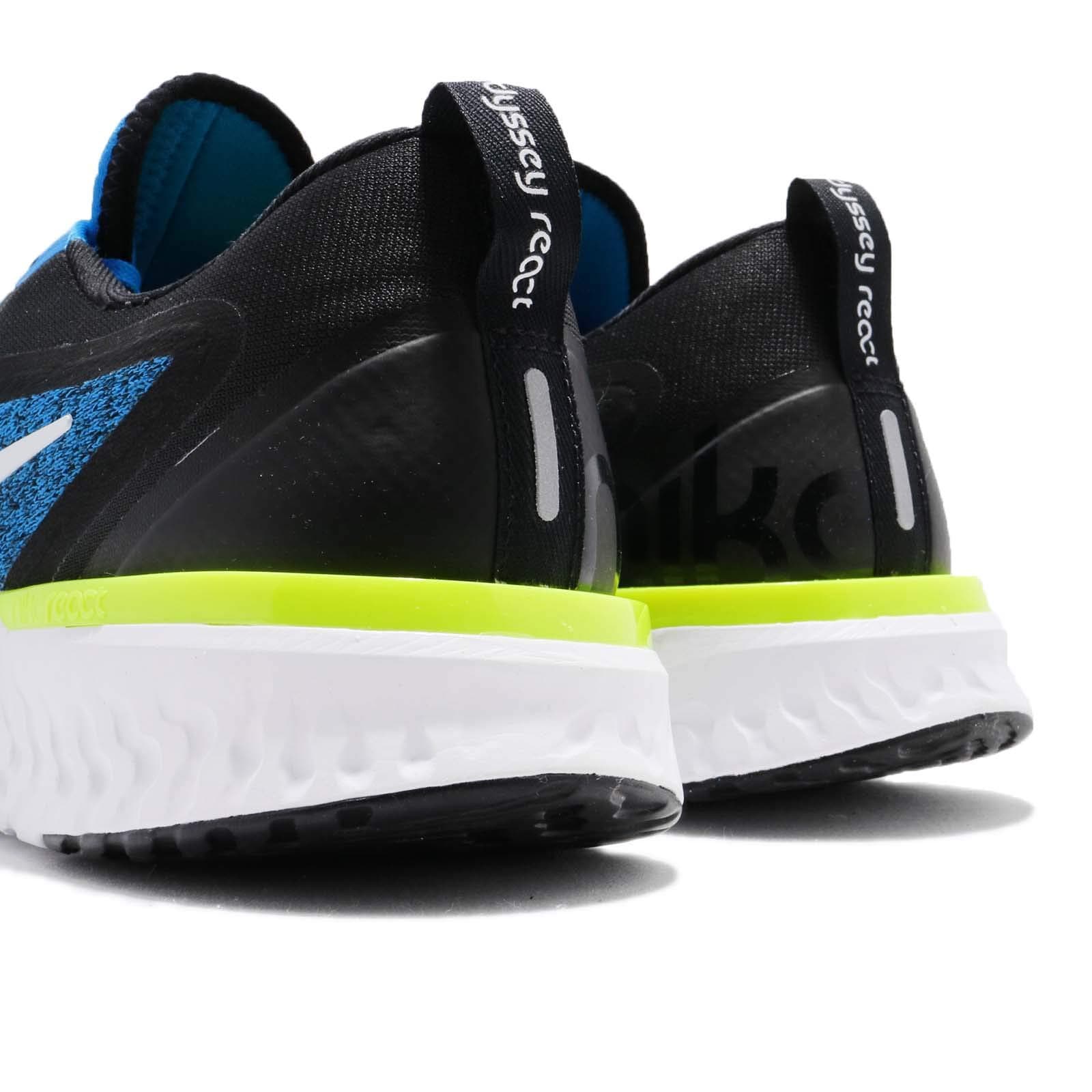 Nike Odyssey React Men’s Running shoes Photo Blue/Black Size 11.5 AO9819-103 NEW - Thumbnail 6