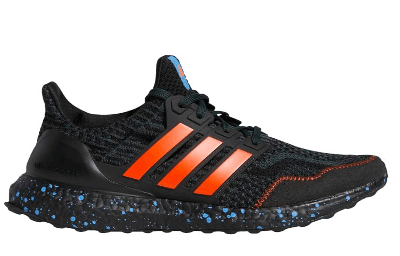 ADIDAS ULTRABOOST 5.0 DNA MEN'S Running shoes Black Green Orange size 9 New - Thumbnail 2